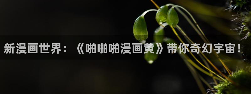 香蕉漫画阅读：新漫画世界：《啪啪啪漫画黄》带你奇幻宇宙！
