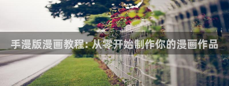 香蕉漫画官网：手漫版漫画教程: 从零开始制作你的漫画作品